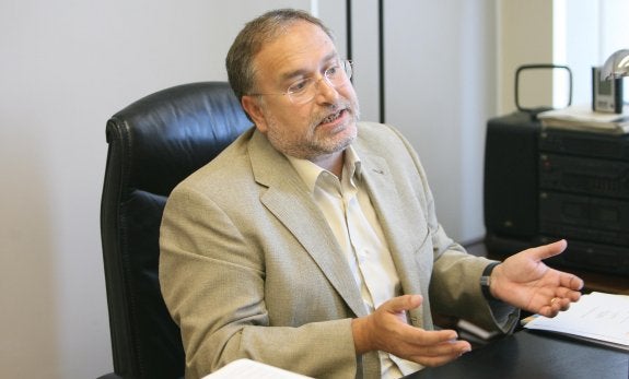 El director general de Administración Local y exportavoz del PSPV, Toni Such. :: josé marín