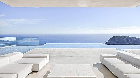 Piscina residencial de Casa Sardinera en Xàbia.