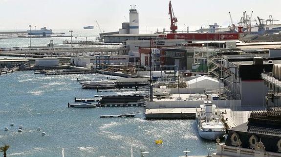 Marina real de Valencia.