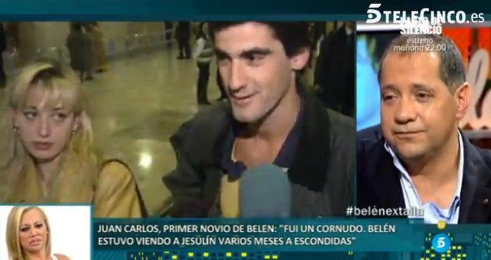 Belén Esteban se reencuentra con su supuesto primer novio en 'Sálvame Deluxe'