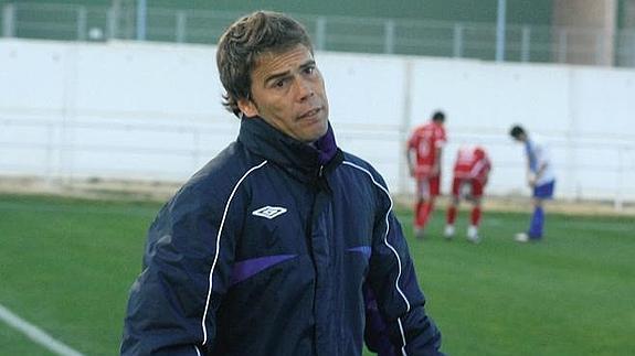 Rubi en su etapa al frente del Benidorm en 2010.