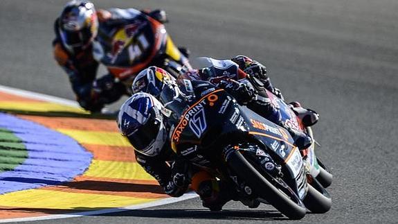 McPhee logra el mejor tiempo con Jorge Navarro quinto en Moto3