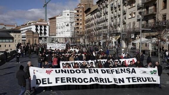 La Generalitat apoya en Teruel el eje Cantábrico-Mediterráneo