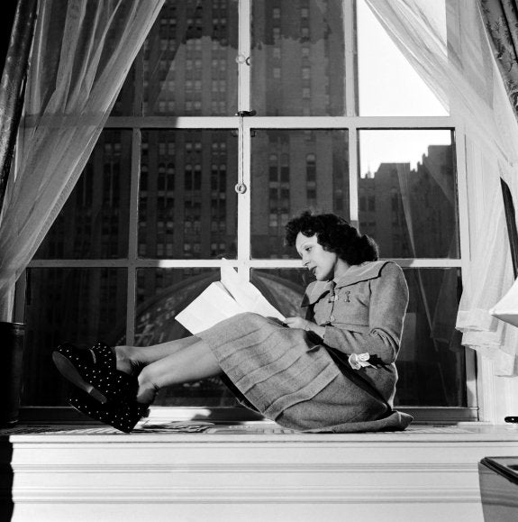 Edith Piaf, en abril de 1950 en Nueva York, la otra ciudad en la que cosechó grandes ovaciones. 