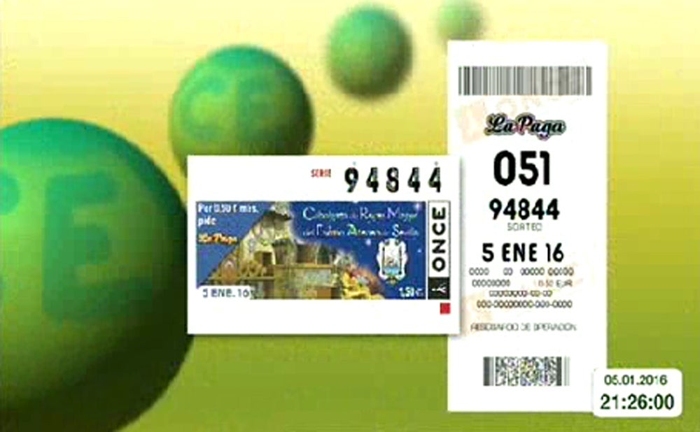 Cupón de la ONCE de hoy martes 5 de enero. Comprobar número premiado y combinación ganadora del SuperOnce