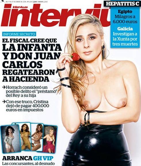 Portada de 'Interviú': Fresita se desnuda