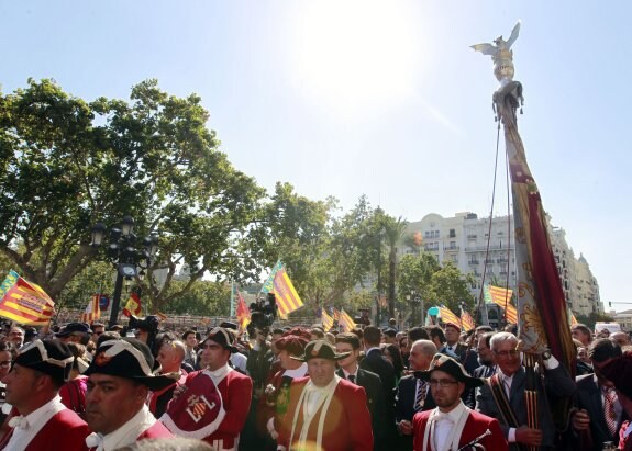 La procesión cívica del 9 d'Octubre. :: txema rodríguez