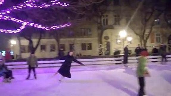 Sor María Pavla Hudacekova, una religiosa eslovaca, fue campeona de patinaje artístico en su juventud.