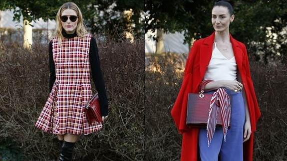 Olivia Palermo y Erin O'Connor. 