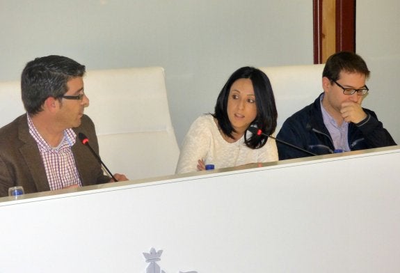 La concejala de Territorio, Rebeca Torró, en el pleno. :: lp