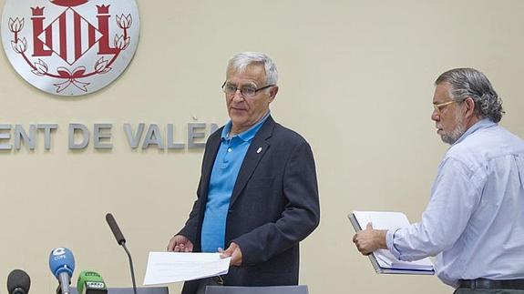 Ribó pedirá a los concejales del PP que dimitan «conforme salgan del juez como imputados»