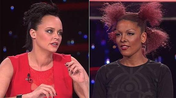 El pique entre Shaila Durcal y Lorena Castell en 'Tu cara me suena'