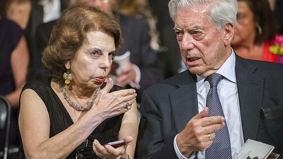 Patricia y Mario Vargas Llosa, en una imagen de archivo.