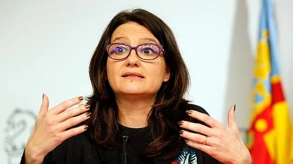 Mónica Oltra, portavoz del Consell.