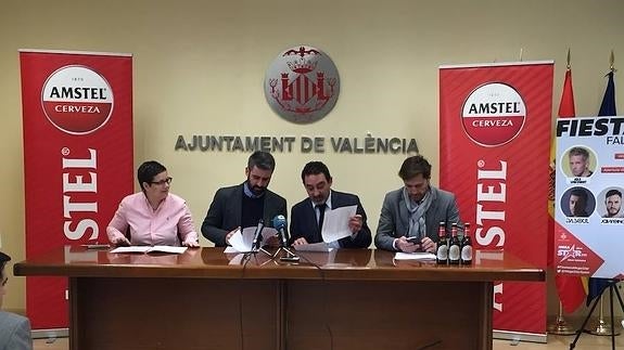 Presentación de los conciertos de Fallas.