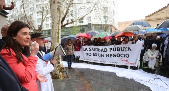 PROTESTA DEL PERSONAL SANITARIO