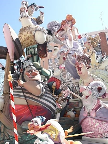 Fallas 2016: Falla Cuba-Literato Azorin