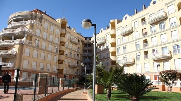 Urbanización donde se ha producido la muerte de la mujer. 