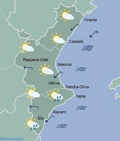 Previsión del tiempo para hoy, lunes 18 de abril: El aire fresco marítimo hará descender las temperaturas y traerá lluvias