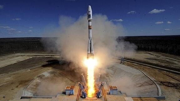 El cohete ruso Soyuz pone en órbita un satélite con tecnología valenciana