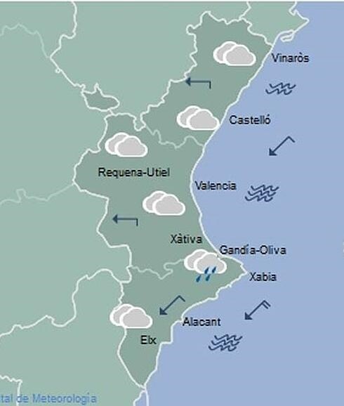 Previsión del tiempo para hoy, viernes 29 de abril: Las lluvias se desplazan hacia al sur