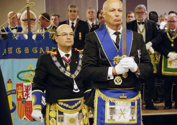  Líder valenciano. De Alfonso preside en 2015 la Confederación Interamericana, que reúne a 350.000 masones. :: lp