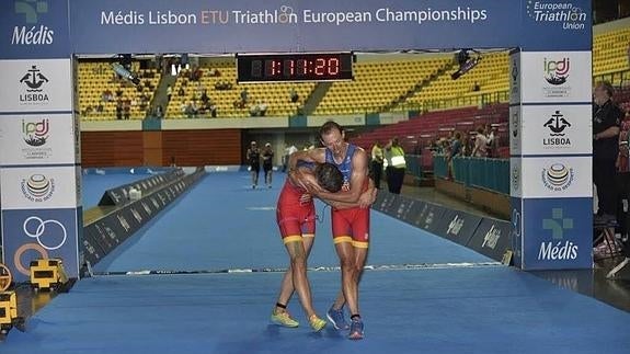 Héctor Catalá, campeón de Europa en paratriatlón