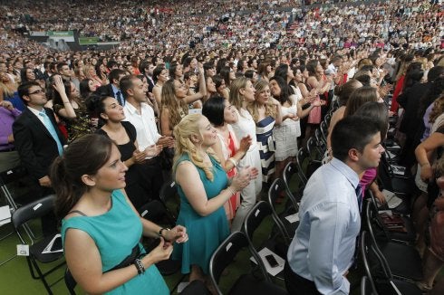 Acto de graduación de los alumnos de la Universidad Católica. :: Jesús Signes