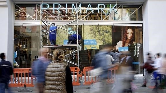 Una tienda de Primark en Madrid.