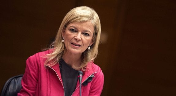 La consellera de Justicia y Administración Pública, Gabriela Bravo. :: efe