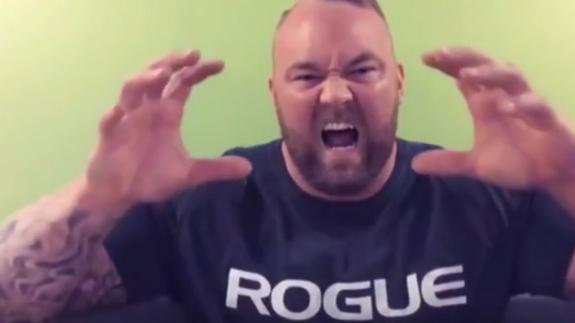 'La Montaña' de 'Juego de Tronos' amenaza a Cristiano Ronaldo