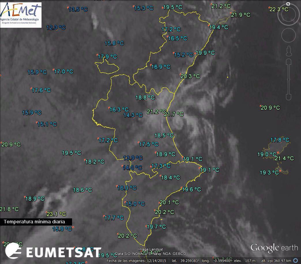 Valencia vive su primera noche tropical del año
