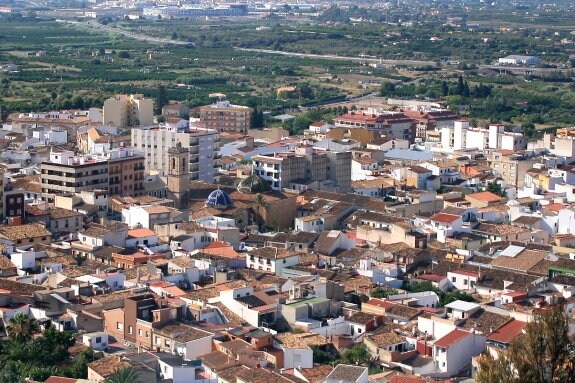 Imagen panorámica del municipio de Pedreguer. :: Tino Calvo