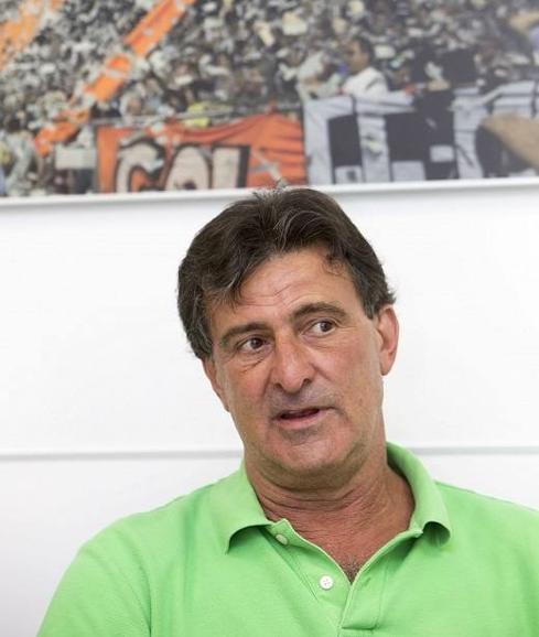 La leyenda del Valencia CF Mario Alberto Kempes.