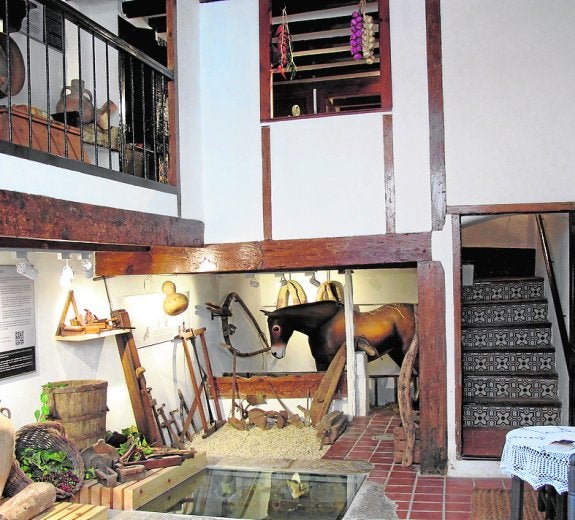 La casa tradicional de la calle Santa Cándida. 