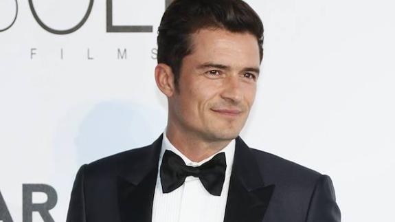 El actor británico Orlando Bloom, en la pasada la gala de amfAR.