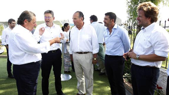 Reunión del presidente de la Generalitat, Ximo Puig, con los empresarios valencianos.