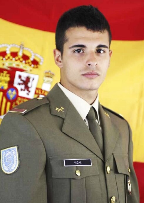 El soldado Aarón Vidal. :: md
