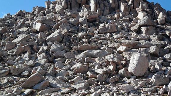 Hay una oveja escondida entre las rocas, ¿podrías encontrarla?