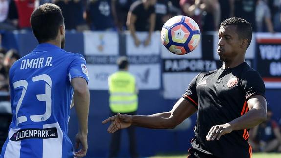 Nani: «El partido contra el Atlético nos debe servir para ganar confianza»