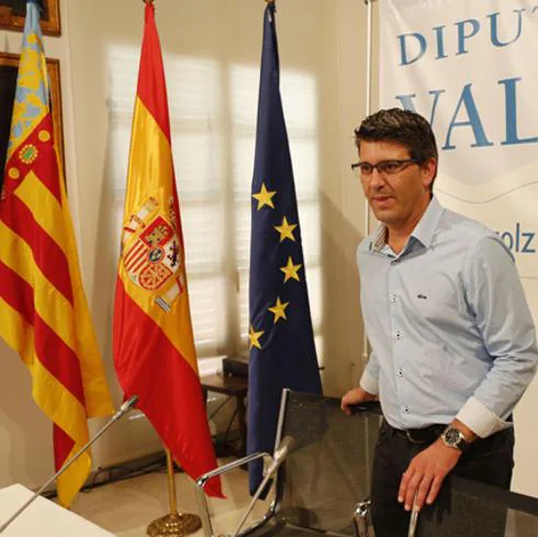 Jorge Fernández, presidente de la Diputación de Valencia.