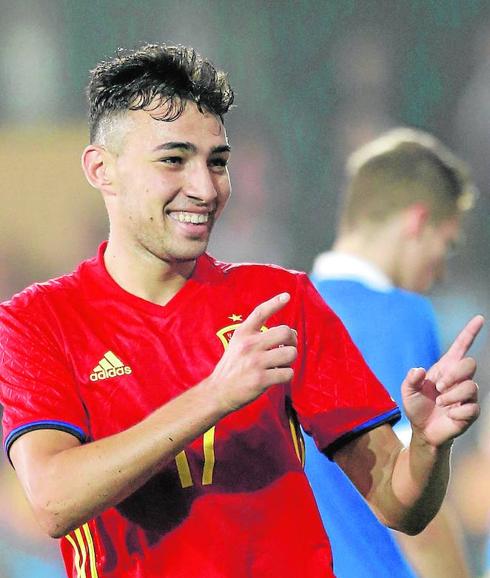 El doblete de Munir con España no sirve para evitar la repesca de la Eurocopa sub-21