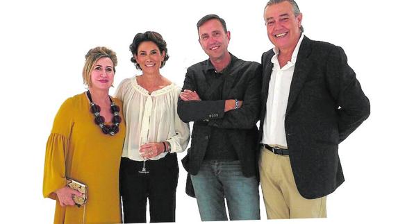 Carmen Calvo, Ana Serratosa, Rafael Martí y Javier Vela.