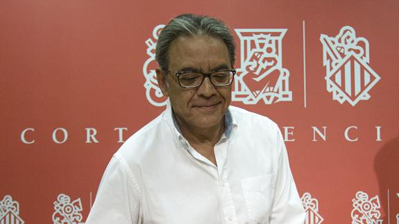 Manuel Mata, portavoz del PSPV en Les Corts.