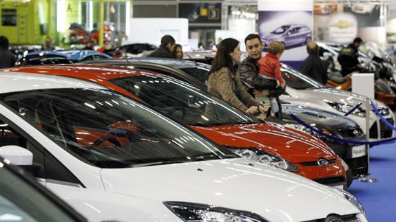 Una edición anterior de la Feria del Automóvil y del Vehículo de Ocasión, en Valencia.