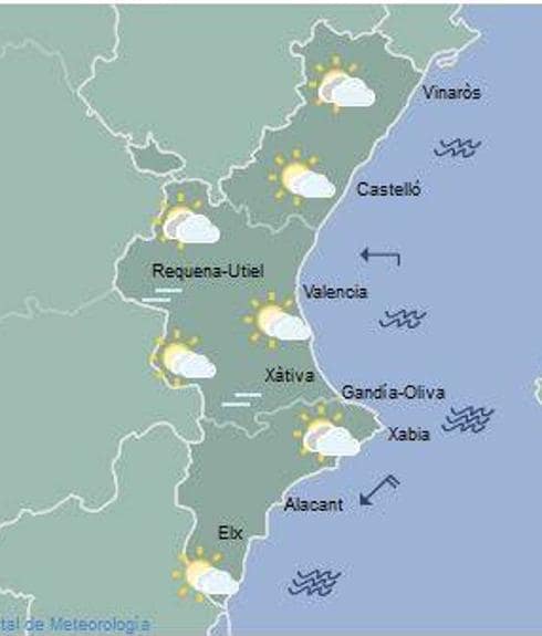 El tiempo en Valencia, Alicante y Castellón: Puente de Todos los Santos de sol y temperaturas agradables