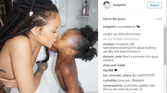 Rihanna vuelve a liarla en la red