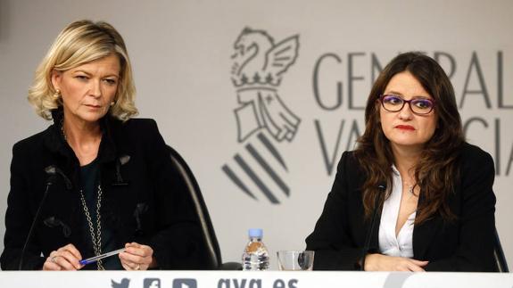 Mónica Oltra, portavoz del Consell.