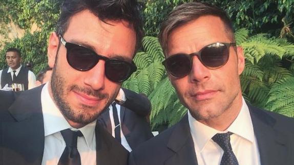 Jwan Yosef y Ricky Martin.