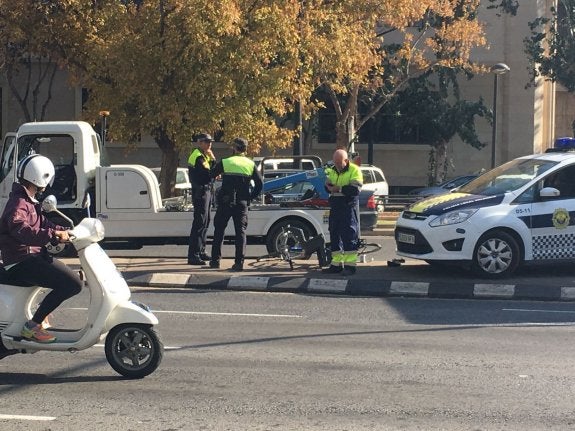 Un conductor que da positivo por alcohol y cannabis arrolla a un ciclista y a su hija